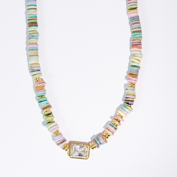 Jewelry - Multi - Palm Princess Heishi Bead Necklace